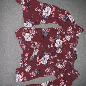 Off the shoulder top